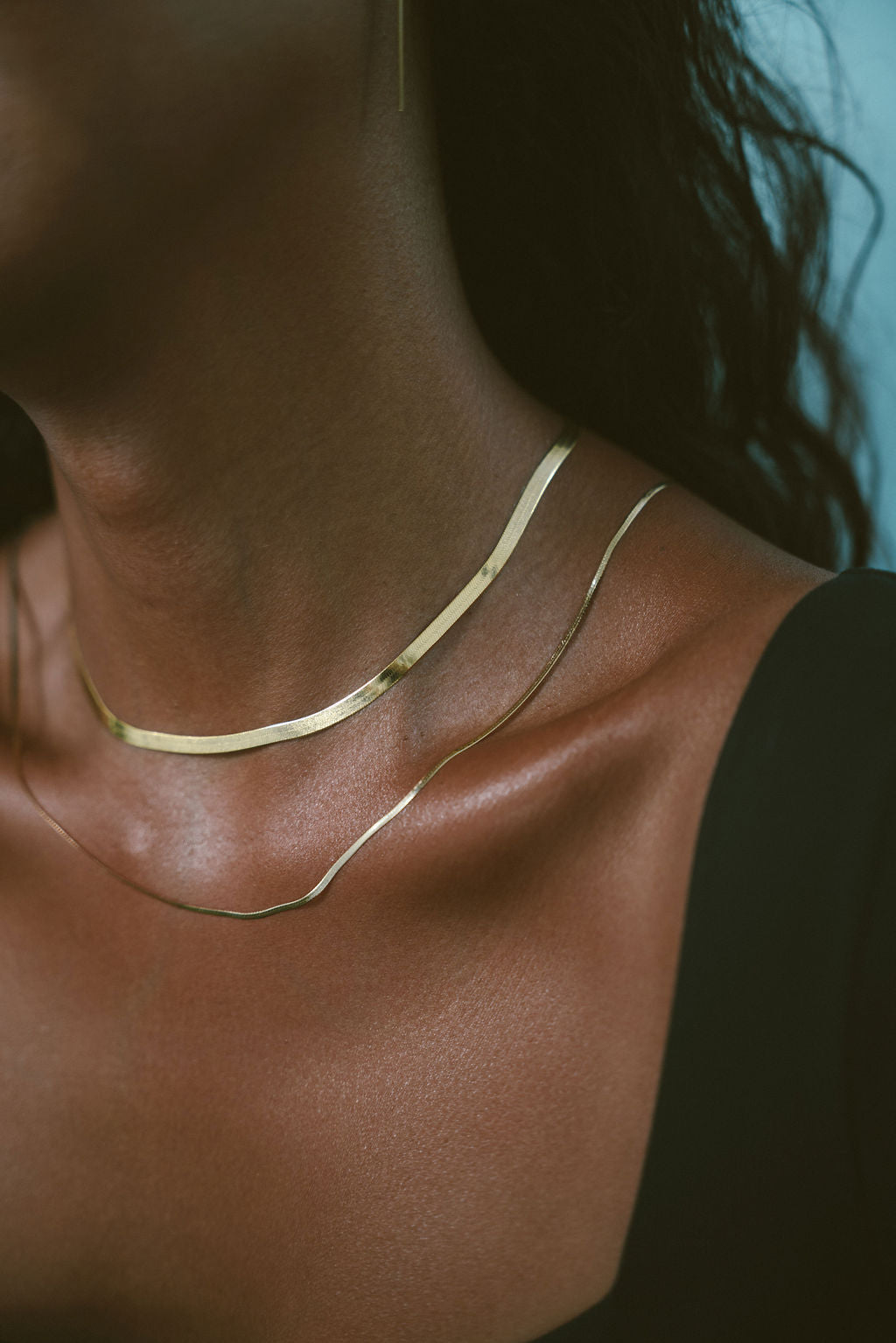 Petite Herringbone Chain