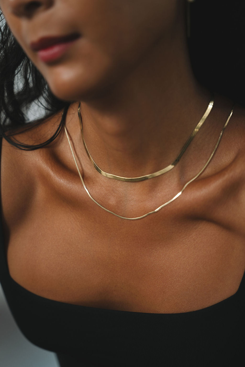 Petite Herringbone Chain