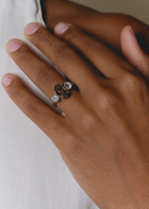 Champagne Azure | Oval