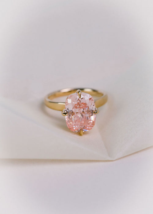6.20 ct Rosé Compass || Portuguese Cushion