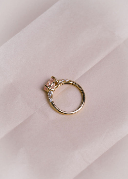 Ames | Pink Diamond Oval (view 5)