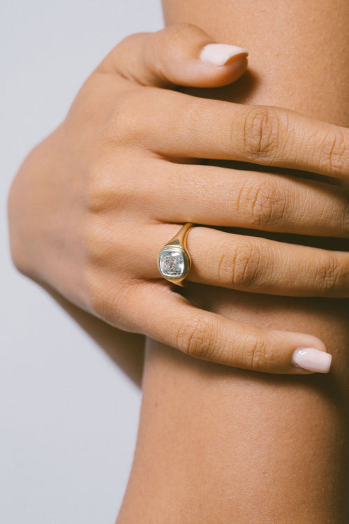 Glenn | Portuguese Cushion Ready to Ship