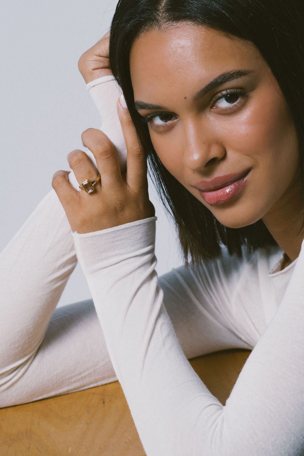 Champagne Maren || Portrait emerald