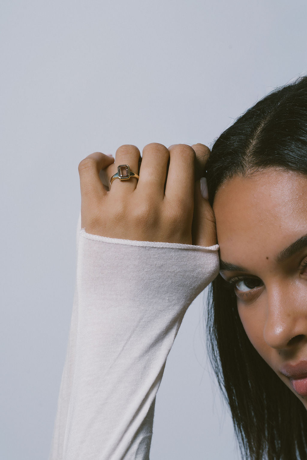 Champagne Maren || Portrait emerald