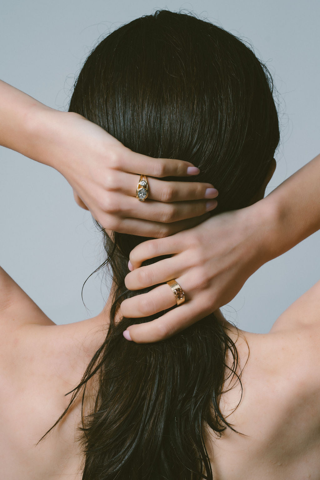 Champagne Senna | Old Mine Cushion Deep Champagne – June Rings