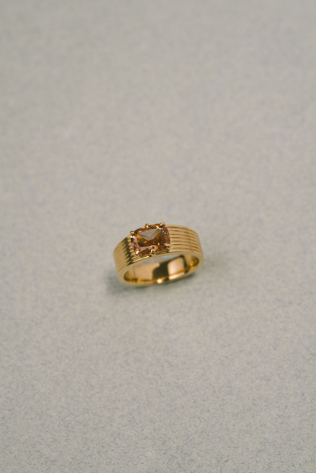 Champagne Senna | Old Mine Cushion Deep Champagne – June Rings