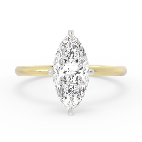 June Solitaire Marquise | P579