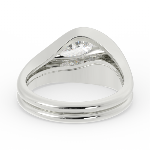 Marlow || With Matching Graduated 3 Stone Band S3584
