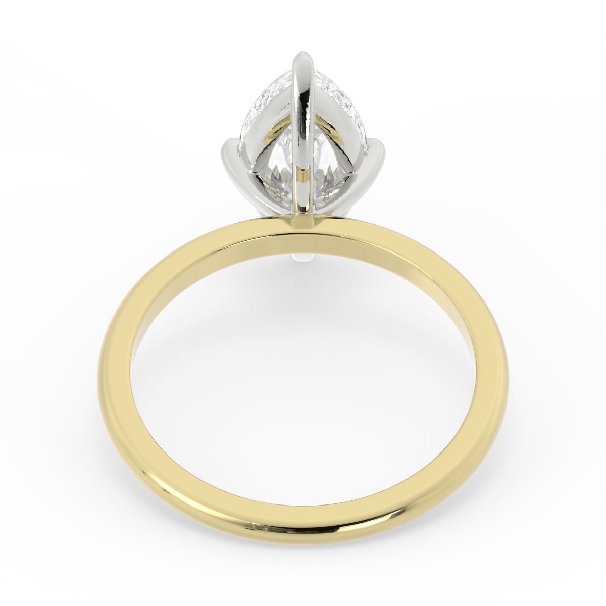 June Solitaire Marquise | P579
