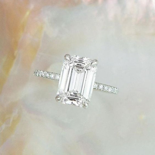 Emerald Engagement Ring | Quote
