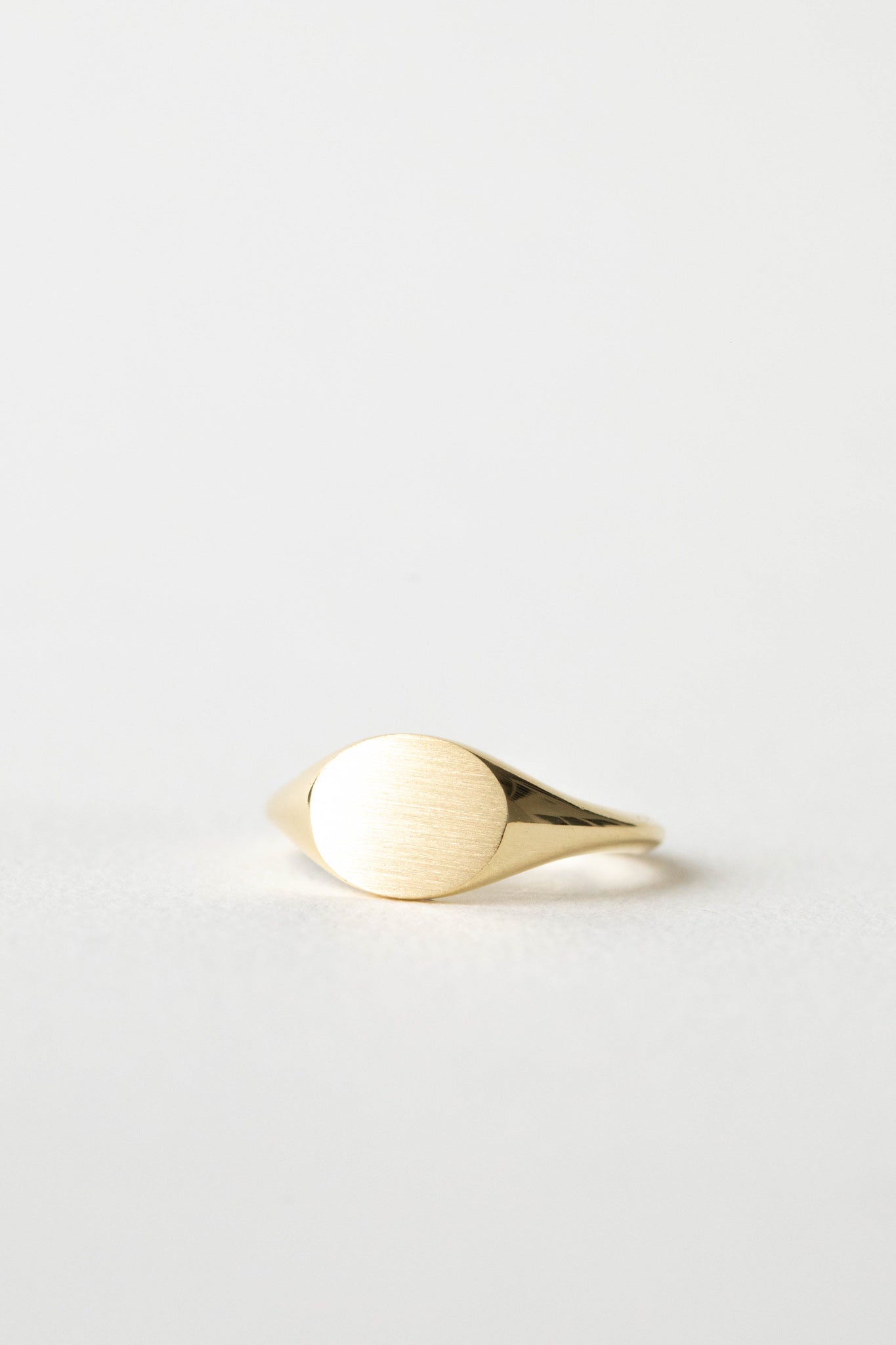 Oval Signet – June Rings