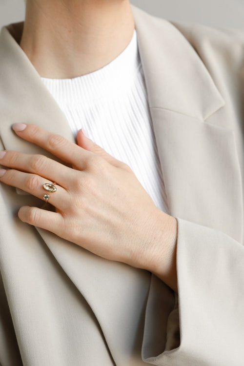 Antique Moval & Round Ring