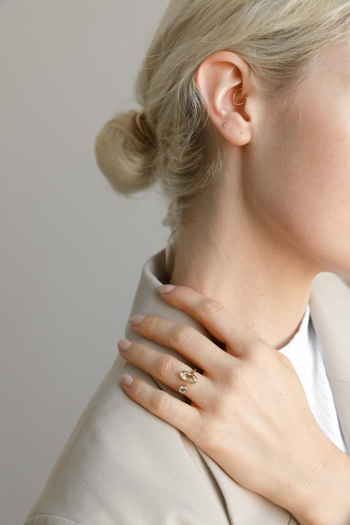 Antique Moval & Round Ring