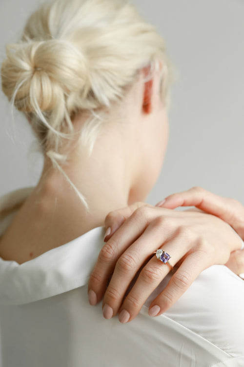 Lavender Sapphire Toi et Moi