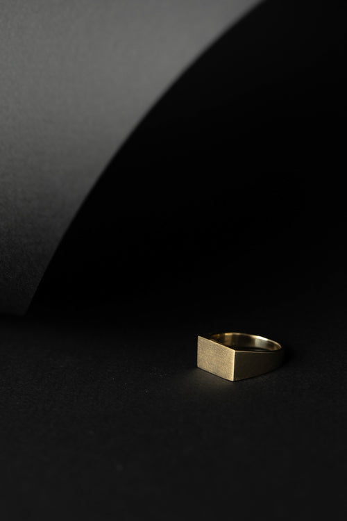 Wide Rectangle Signet