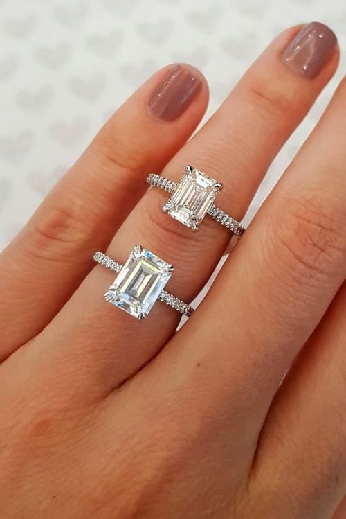 Emerald Engagement Ring | Quote