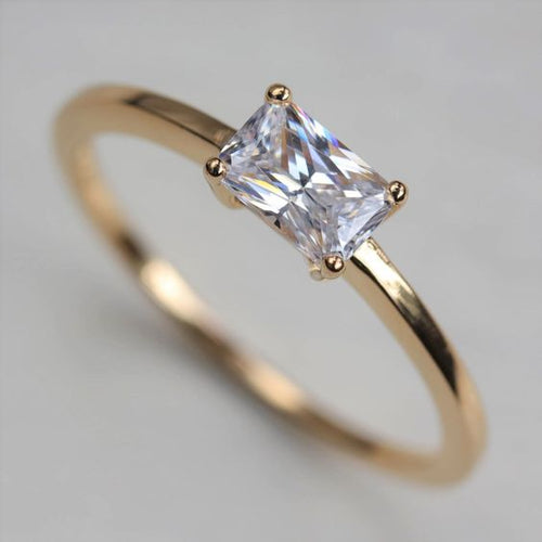 East-West Radiant Solitaire | Quote