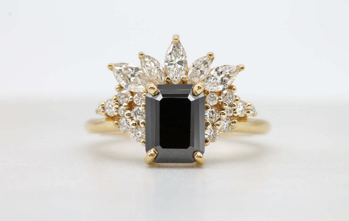 Emerald with 1/2 Halo | Quote