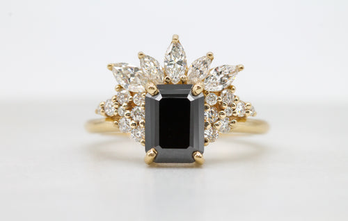 Emerald with 1/2 Halo | Quote