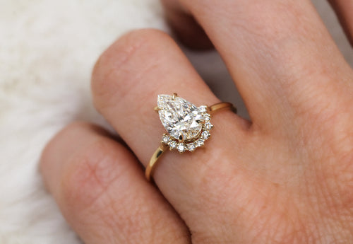 Pear with Half Halo | Quote