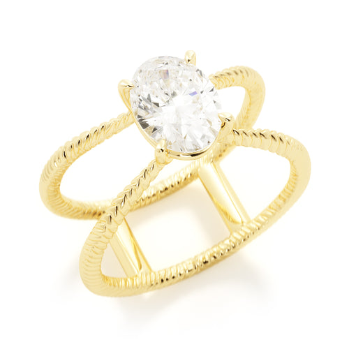 The Bridgette | Moissanite & Diamond Quote