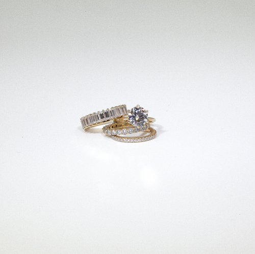 Round Solitaire & Stacking Bands