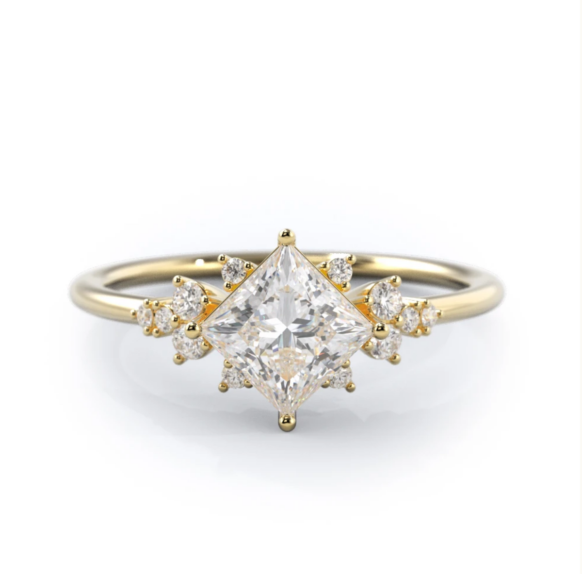 The Amelia | Moissanite & Diamond Quote