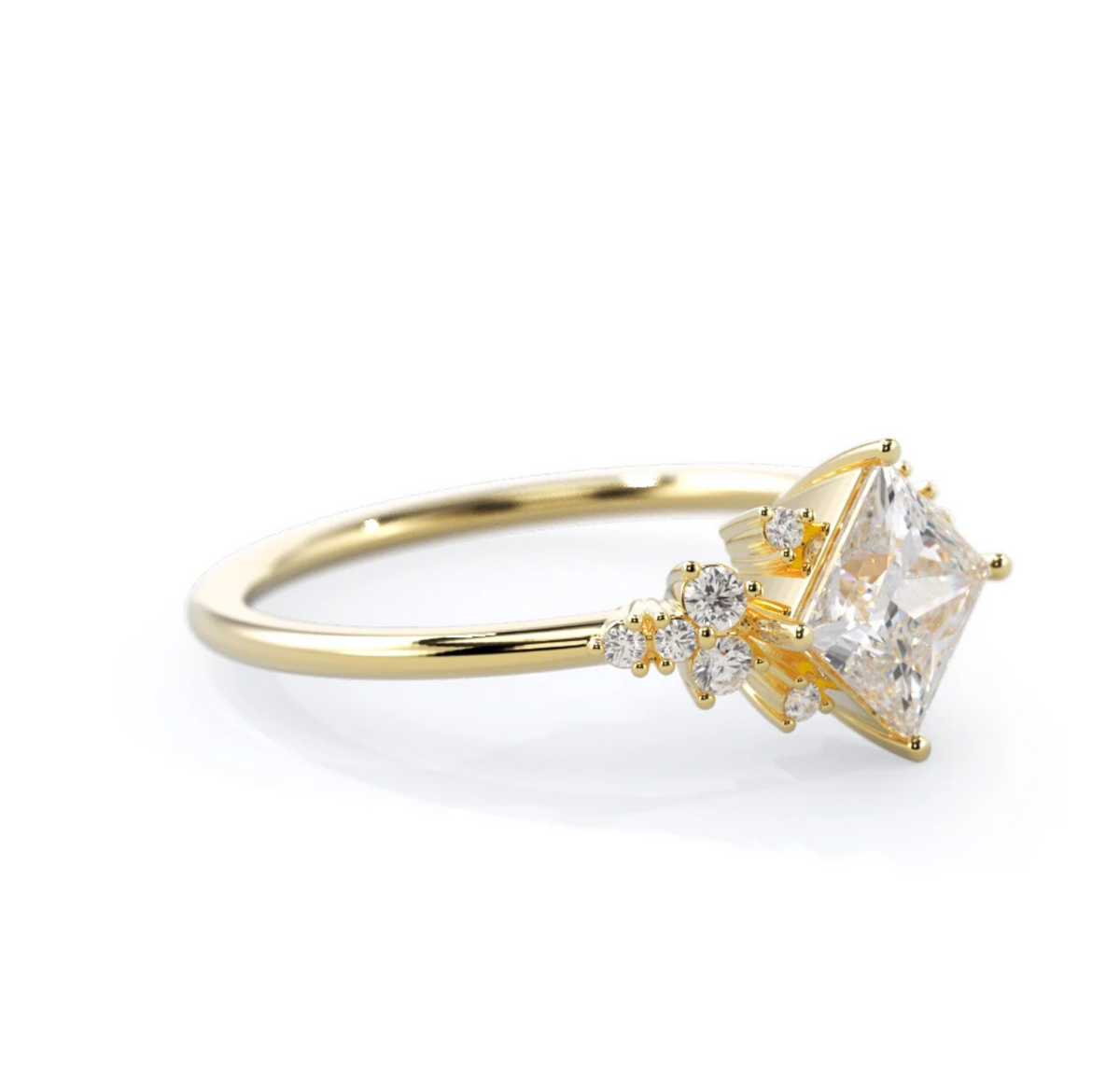 The Amelia | Moissanite & Diamond Quote