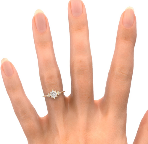 The Amelia | Moissanite & Diamond Quote
