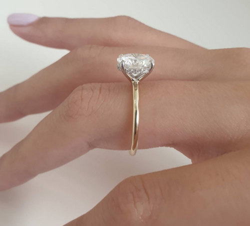 Round Solitaire | Hidden Halo
