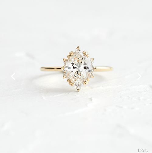 Dainty Spaced Halo | Quote
