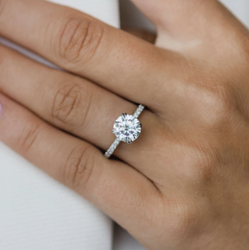 Round on a Pavé Band | Quote