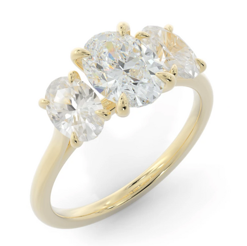 Elizabeth Corbett | 3-Stone Engagement Ring