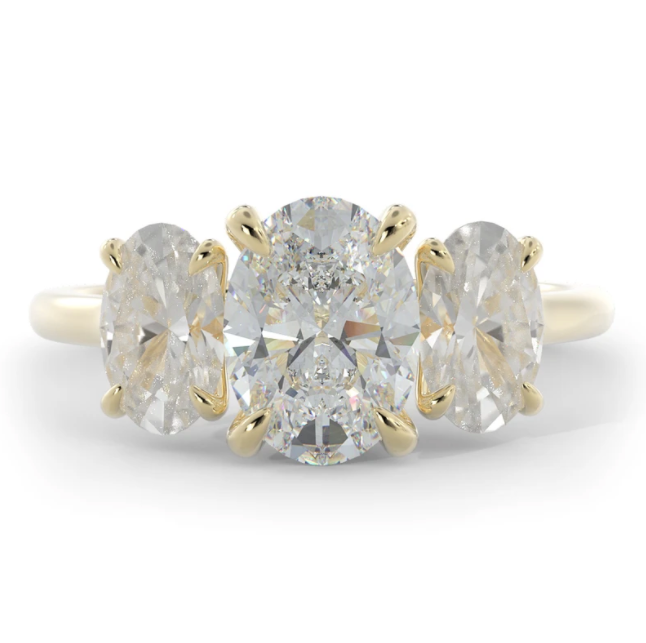 Elizabeth Corbett | 3-Stone Engagement Ring