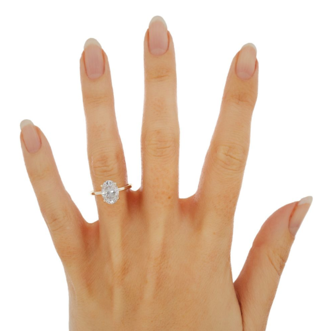 Jessie | Custom Oval Engagement Ring