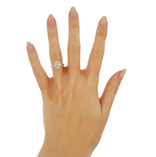 Jessie | Custom Oval Engagement Ring
