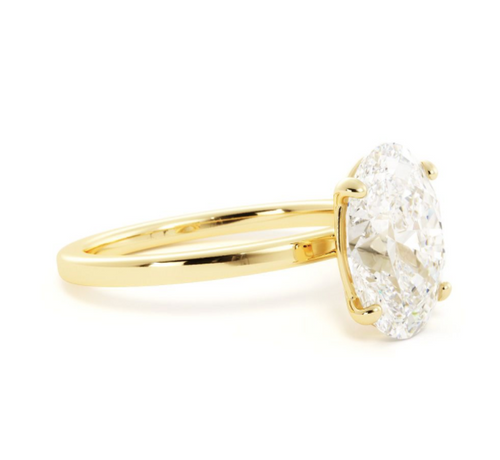 Jessie | Custom Oval Engagement Ring
