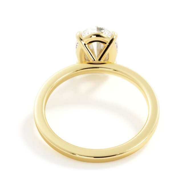 Jessie | Custom Oval Engagement Ring