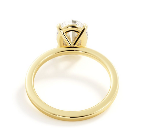 Jessie | Custom Oval Engagement Ring