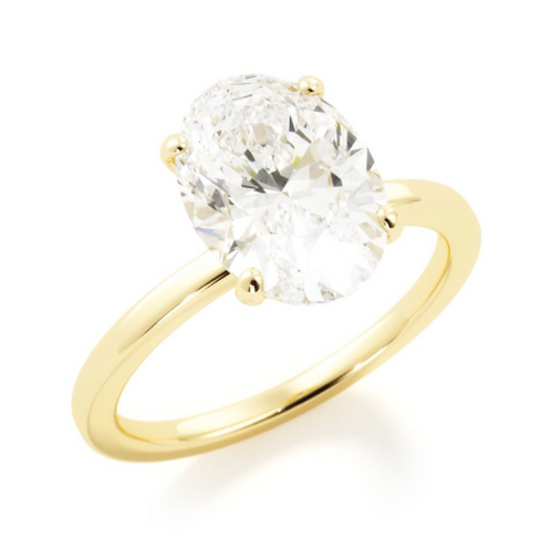 Jessie | Custom Oval Engagement Ring