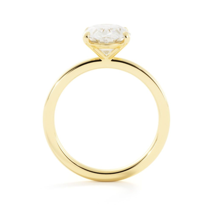 Jessie | Custom Oval Engagement Ring