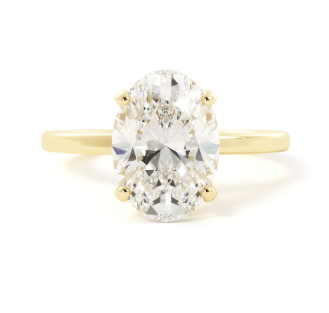 Jessie | Custom Oval Engagement Ring