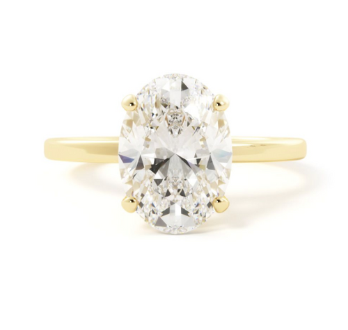 Jessie | Custom Oval Engagement Ring