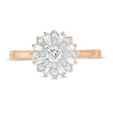 Marissa | Vintage Inspired Floral Engagement Ring