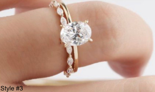 Custom Oval Engagement Ring Options