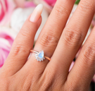Jayden | Custom Moonstone Engagement Ring