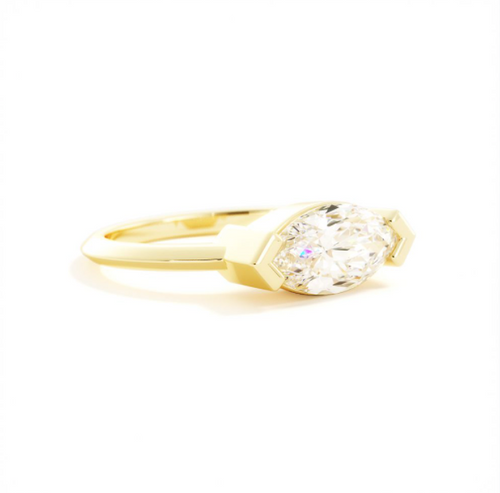 Megan | Custom Marquise Engagement Ring