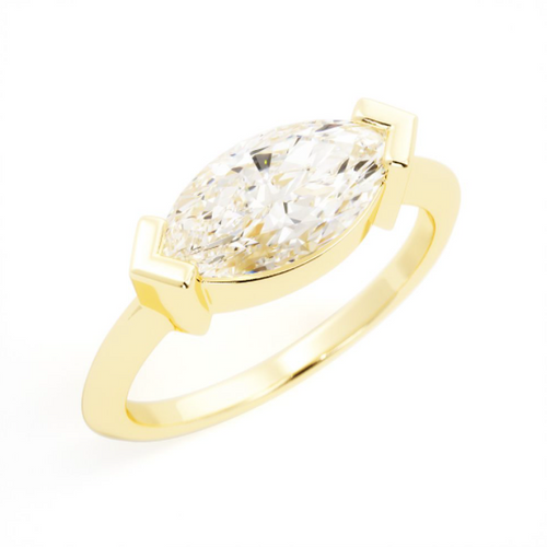 Megan | Custom Marquise Engagement Ring