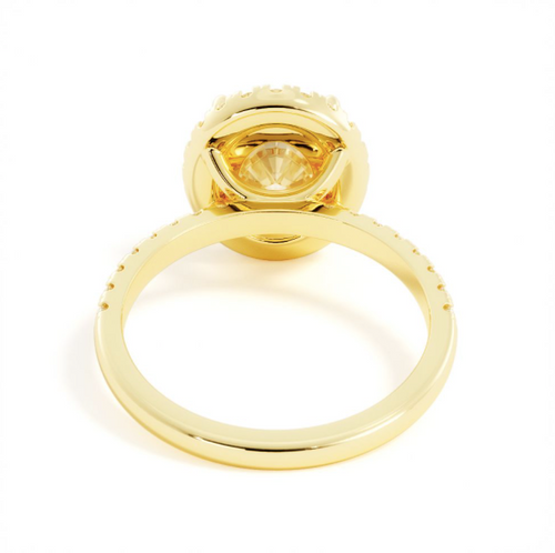 Custom Dainty Oval Halo | Quote