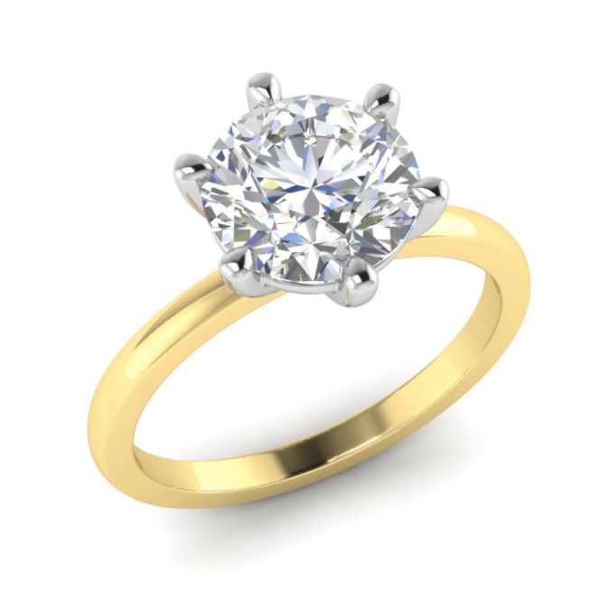 Kevin | Custom Solitaire Engagement Ring